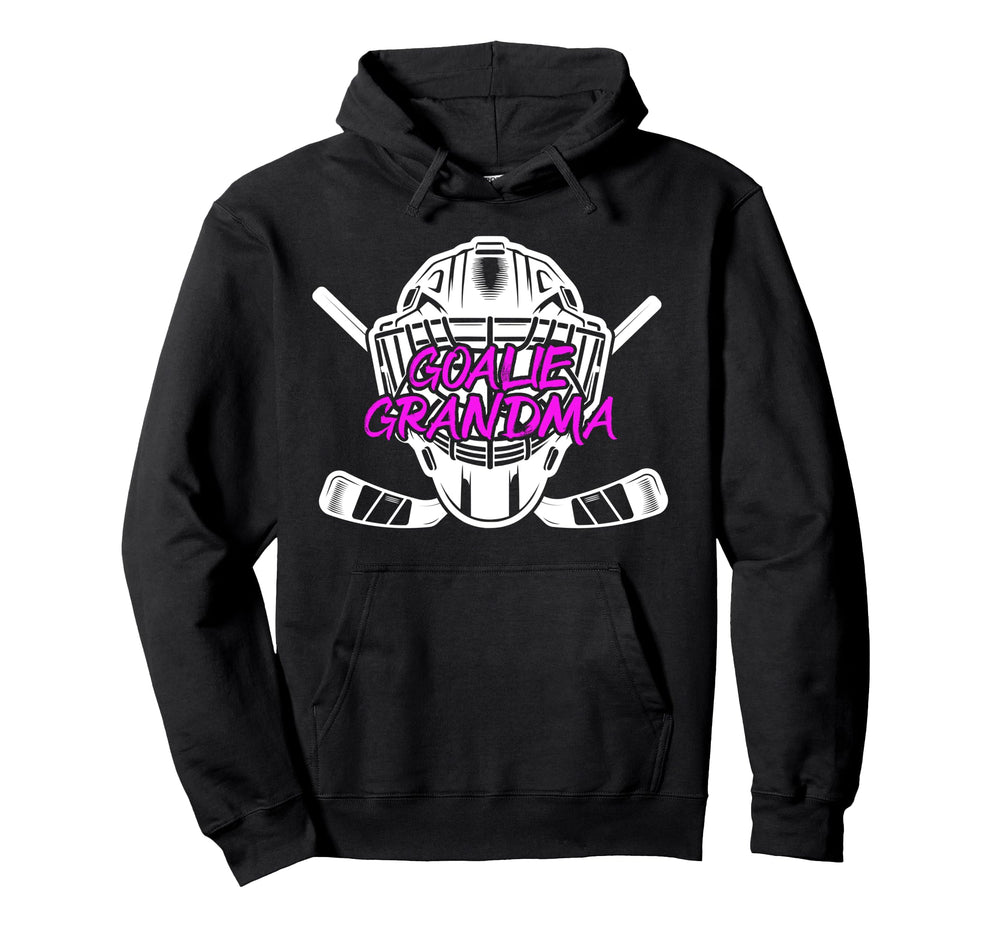 Ice Hockey Goalie Grandma Hockey Hoodie - Streetwear Style Men Women