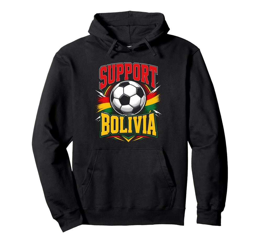 Support Bolivia Soccer Football Bolivia Hoodie - Graphic Print Men Women