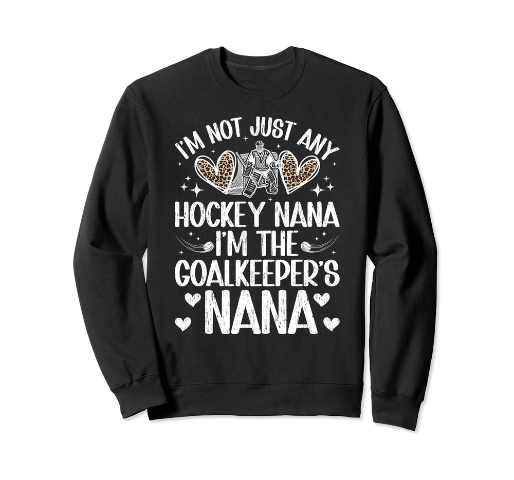 Im Ice Hockey Goalkeeper Nana Ice Sweatshirt - Streetwear Style Men Women