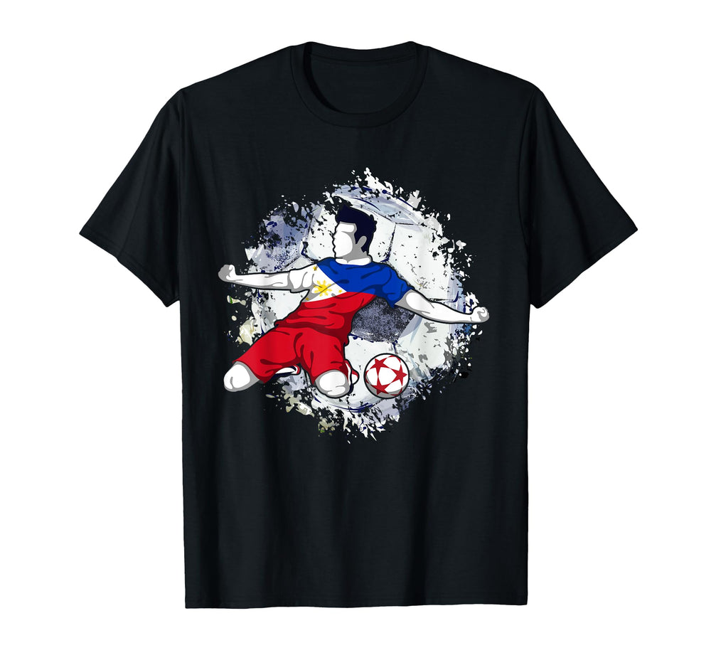 Philippines Soccer Philippine T-Shirt - Aesthetic Graphic for Adults