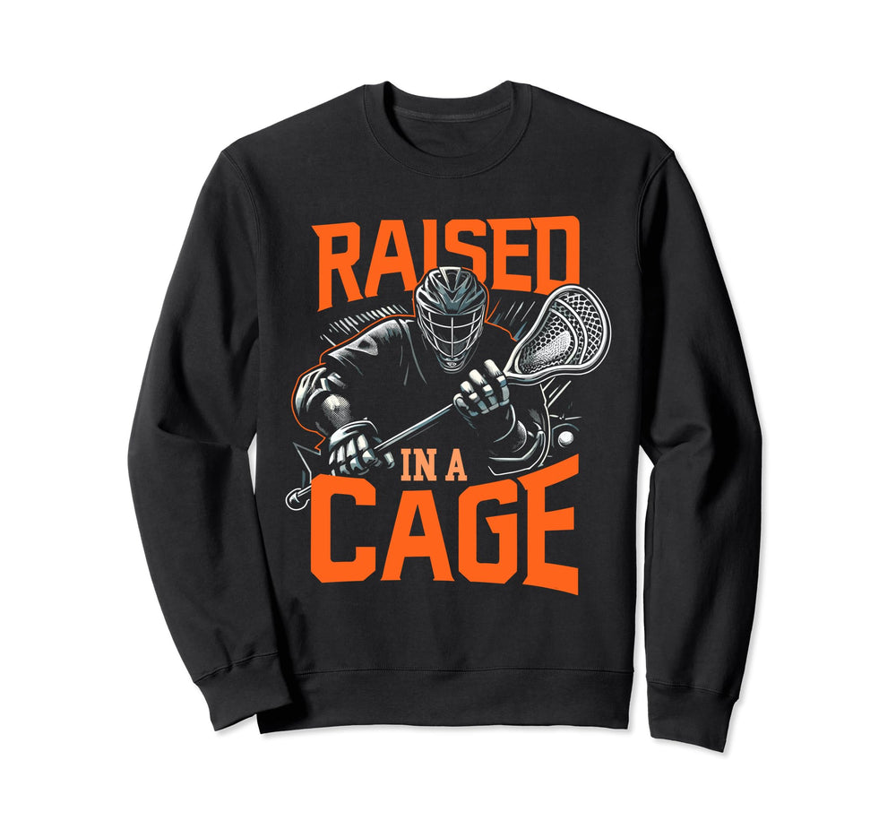 Goalkeeper Lax Goalie Lacrosse Sweatshirt - Custom Art Print for Adults