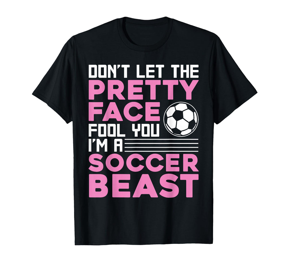 Soccer Teen Soccer Lover Player Sports T-Shirt - Minimalist Print Unisex