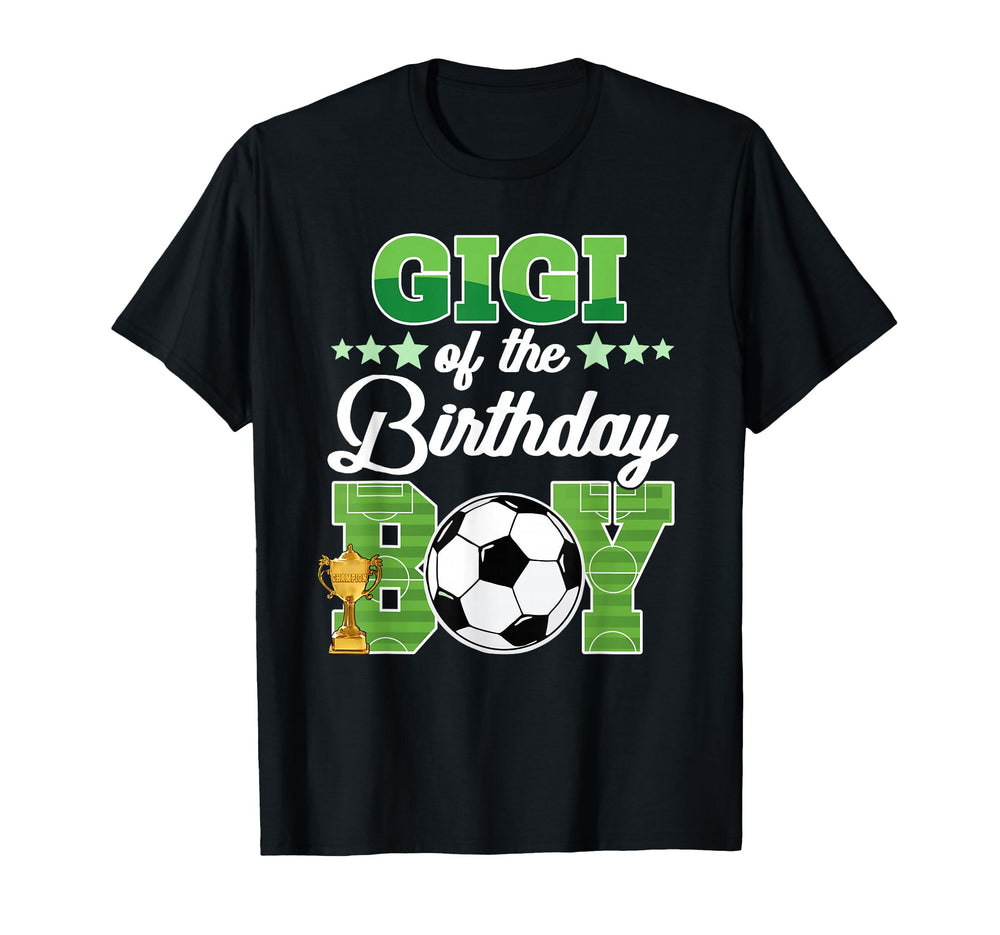 Soccer Gigi Birthday Party Soccer T-Shirt - Fun Novelty Design for Adults