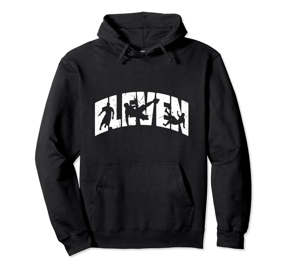 11Th Birthday Soccer 11 Years Old Hoodie - Unique Graphic Men Women