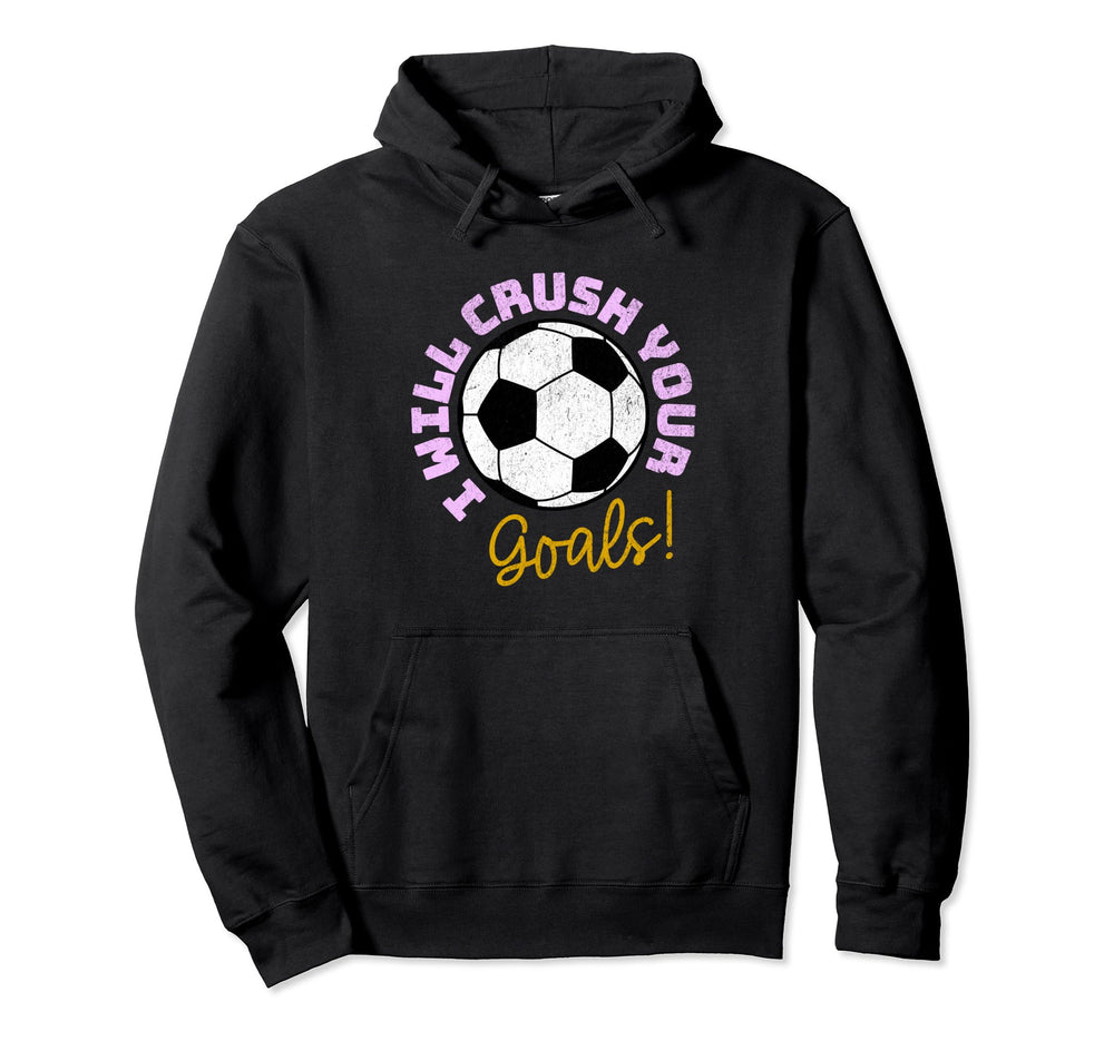 Soccer Goalie Keeper Funny Hoodie - Graphic Print Unisex