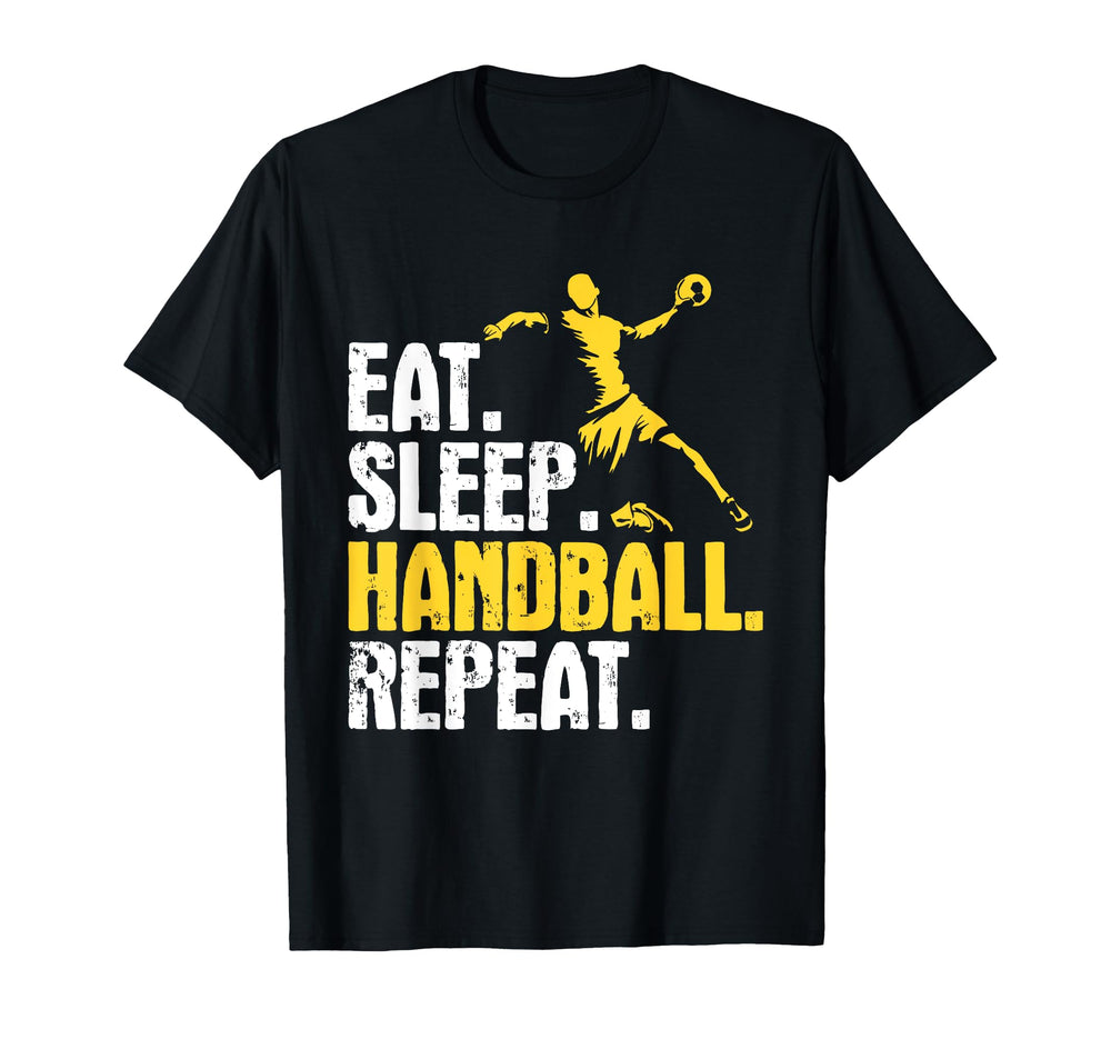 Eat Sleep Handball Repeat Handball T-Shirt - Aesthetic Graphic for Adults