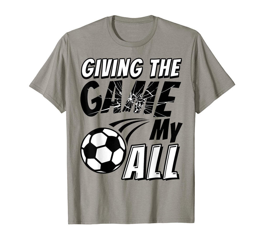 Motivational Soccer Game Coach T-Shirt - Unique Graphic Men Women