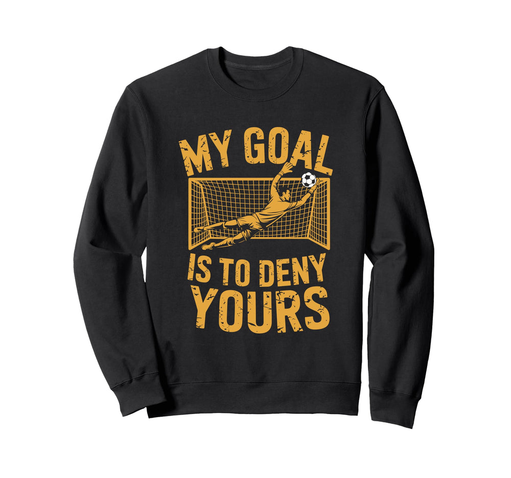 Coach Soccer Player Goal Keeper Sweatshirt - Aesthetic Graphic for Adults