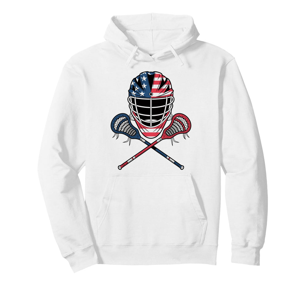 Lacrosse Goalie Lax Goalkeeper Hoodie - Novelty Apparel Men Women