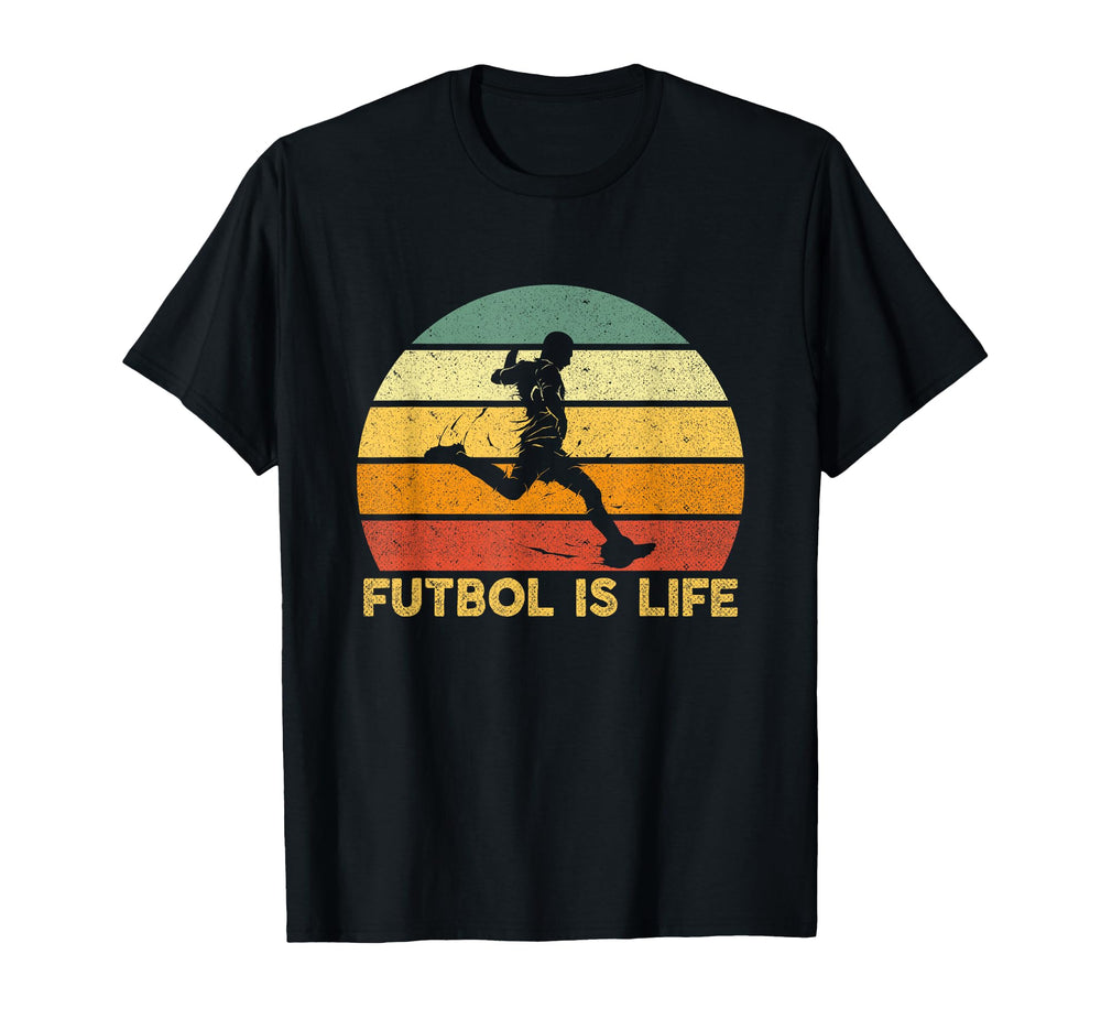 Futbol Is Life Soccer Player Costume T-Shirt - Graphic Print Men Women