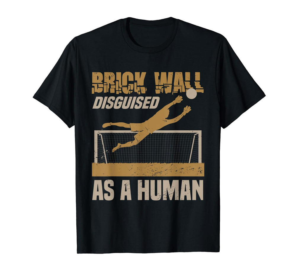 Goaltender Soccer Goalie Goalkeeper T-Shirt - Minimalist Print Unisex