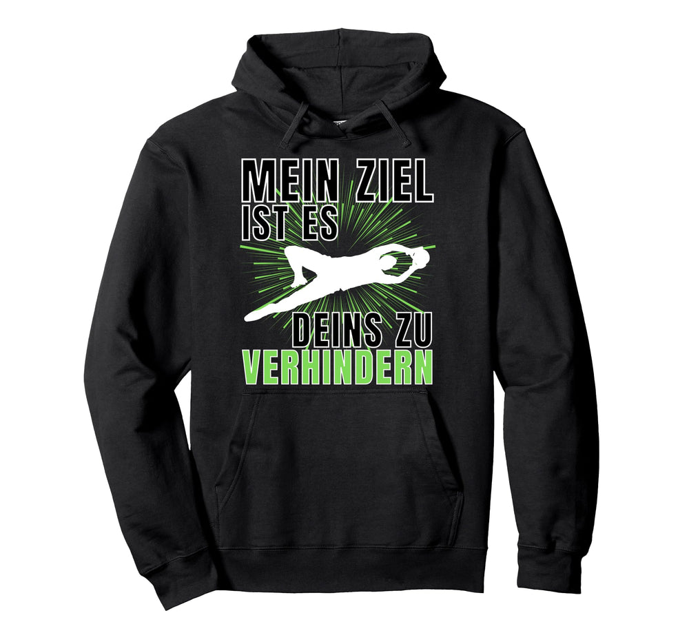 Mens Goalkeeper Goalkeeper Funny Footballer Hoodie - Trendy Graphic Unisex