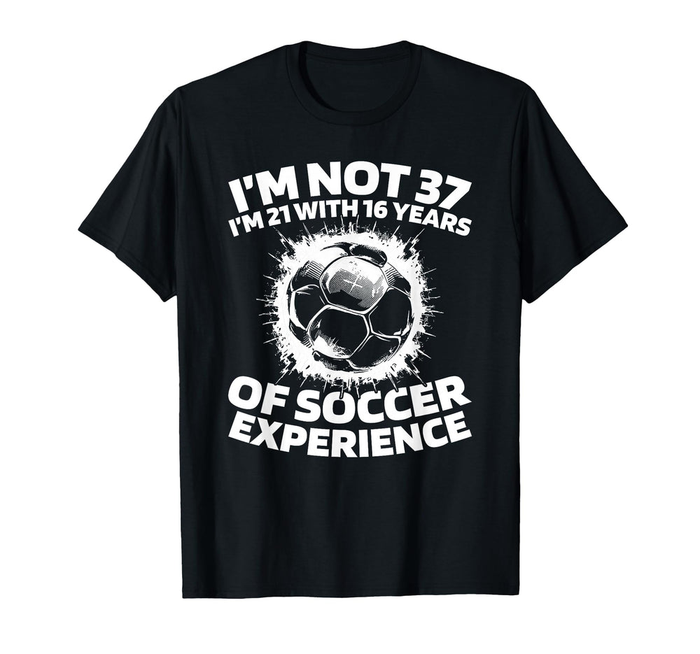 37 Years Old Sports Player Team T-Shirt - Casual Everyday Wear for Adults