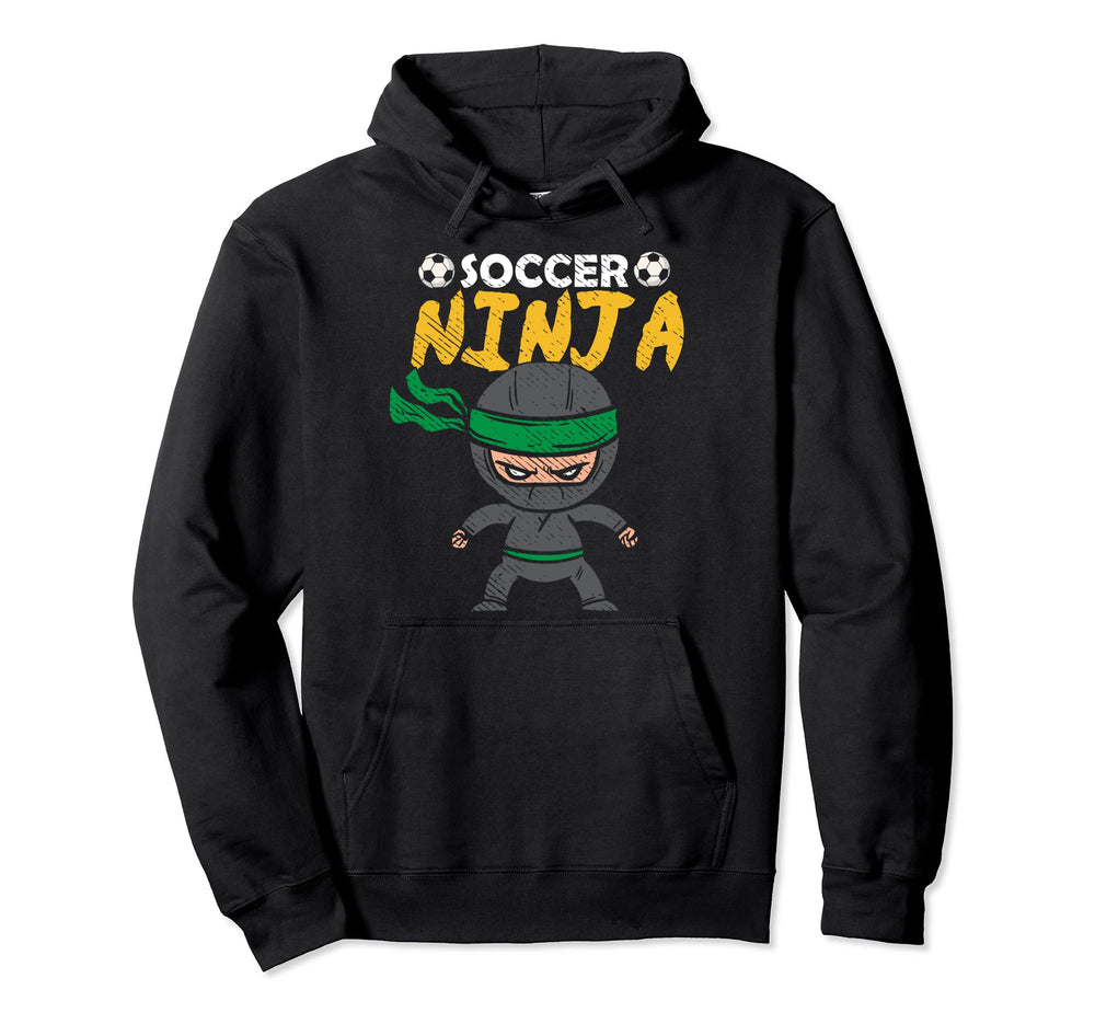 Soccer Ninja Player Football Hoodie - Casual Everyday Wear for Adults