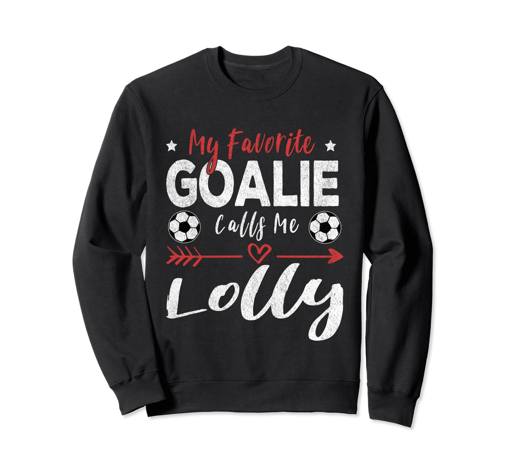 Funny Soccer Goalie Goalkeeper Mom Grandma Hoodie - Trendy Graphic Unisex