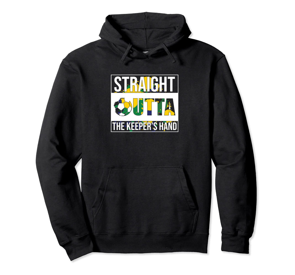 Funny Penalty Kick Scoring Goalkeeper Hoodie - Unique Graphic Unisex