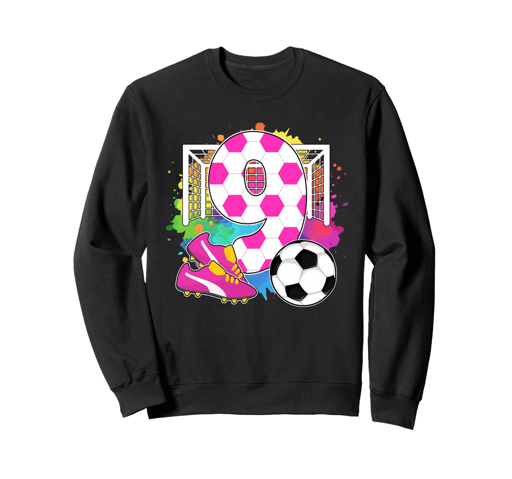 9 Years Old Birthday 9Th Birthday Sweatshirt - Streetwear Style Men Women