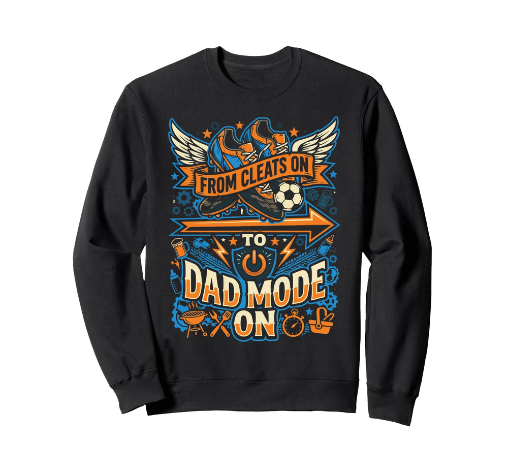 Soccer Player Soccer Dad Kick Sport Sweatshirt - Custom Art Print Unisex