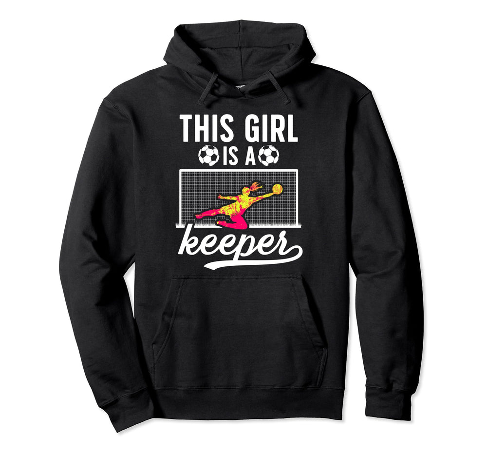 This Is Keeper Soccer Goalkeeper Soccer Hoodie - Trendy Graphic Men Women