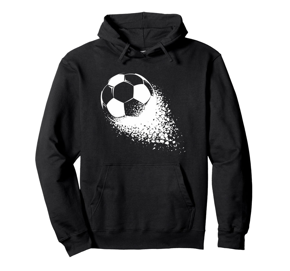 Soccer Silhouette Soccer Player Sports Hoodie - Graphic Print Men Women