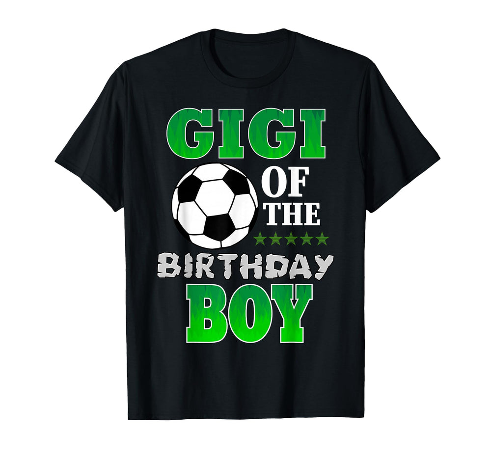 Gigi Birthday Soccer Stars Outfit T-Shirt - Fun Novelty Design Men Women
