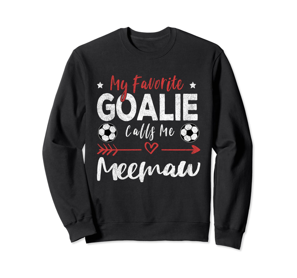Funny Soccer Goalie Goalkeeper Mom Hoodie - Novelty Apparel for Adults