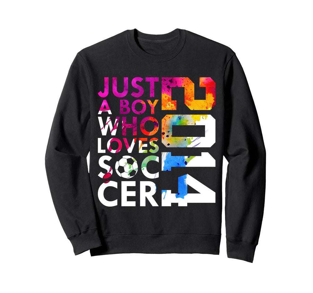 2014 Just Who Loves Soccer 12Th Sweatshirt - Custom Art Print Men Women