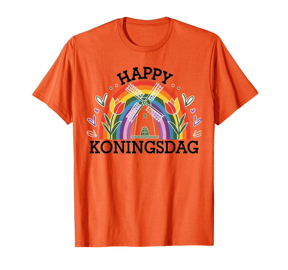 Koningsdag Netherlands 2025 Crown T-Shirt - Streetwear Style for Adults