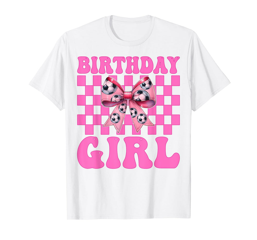 Birthday Soccer Soccer Mom Mama T-Shirt - Fun Novelty Design Men Women