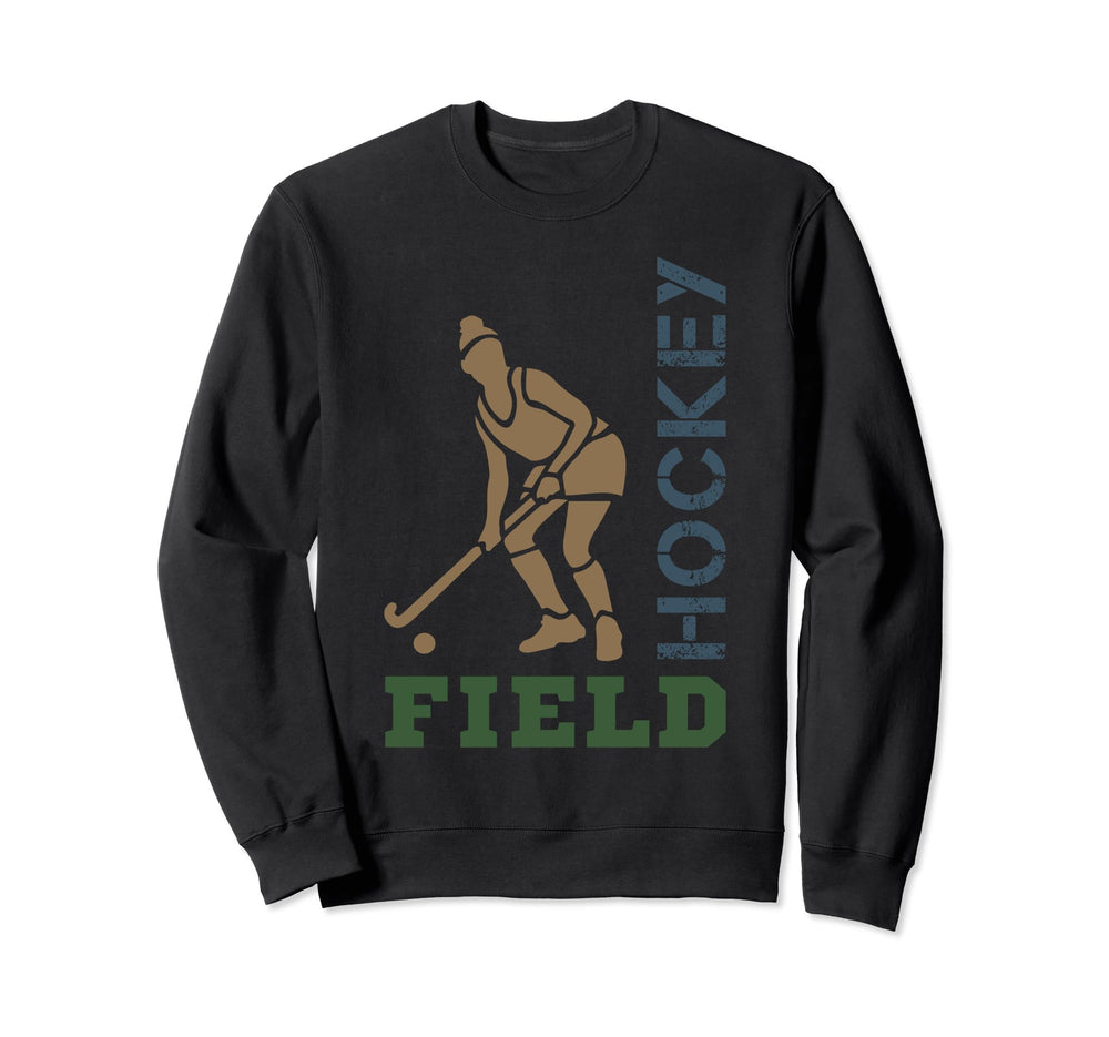 Hockey Training Goal Shooting Sweatshirt - Trendy Graphic for Adults
