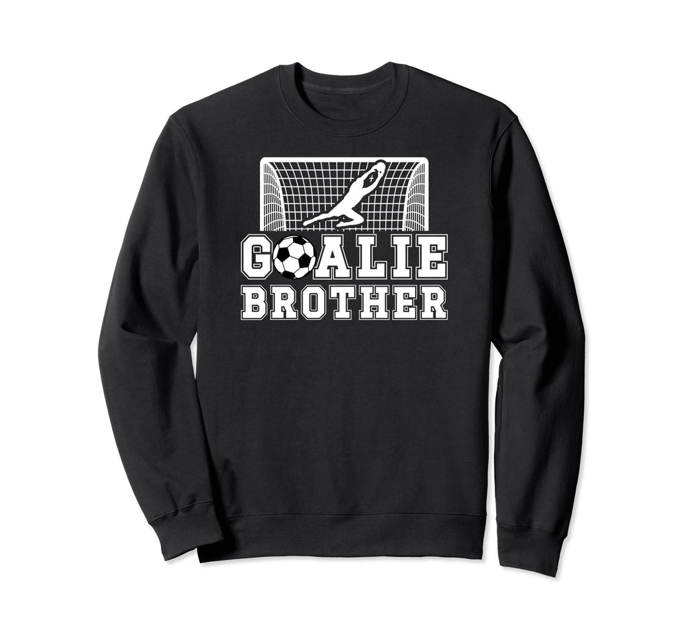 Soccer Goalie Brother Soccer Sweatshirt - Minimalist Print for Adults