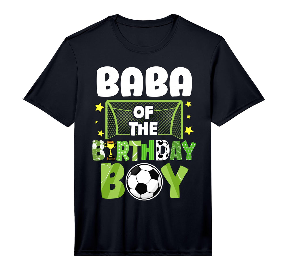 Mens Soccer Baba Birthday Party Soccer T-Shirt - Graphic Print Unisex