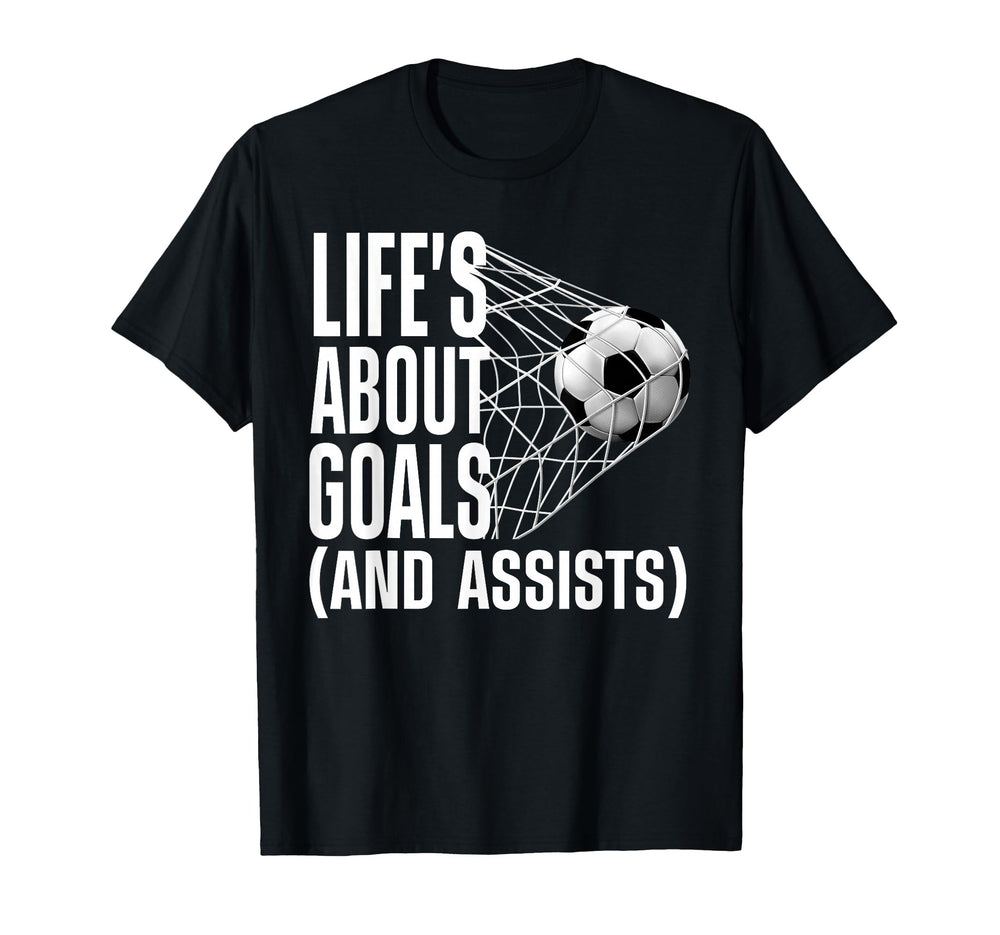 Soccer Soccer Lovers Player Football T-Shirt - Fun Novelty Design Unisex