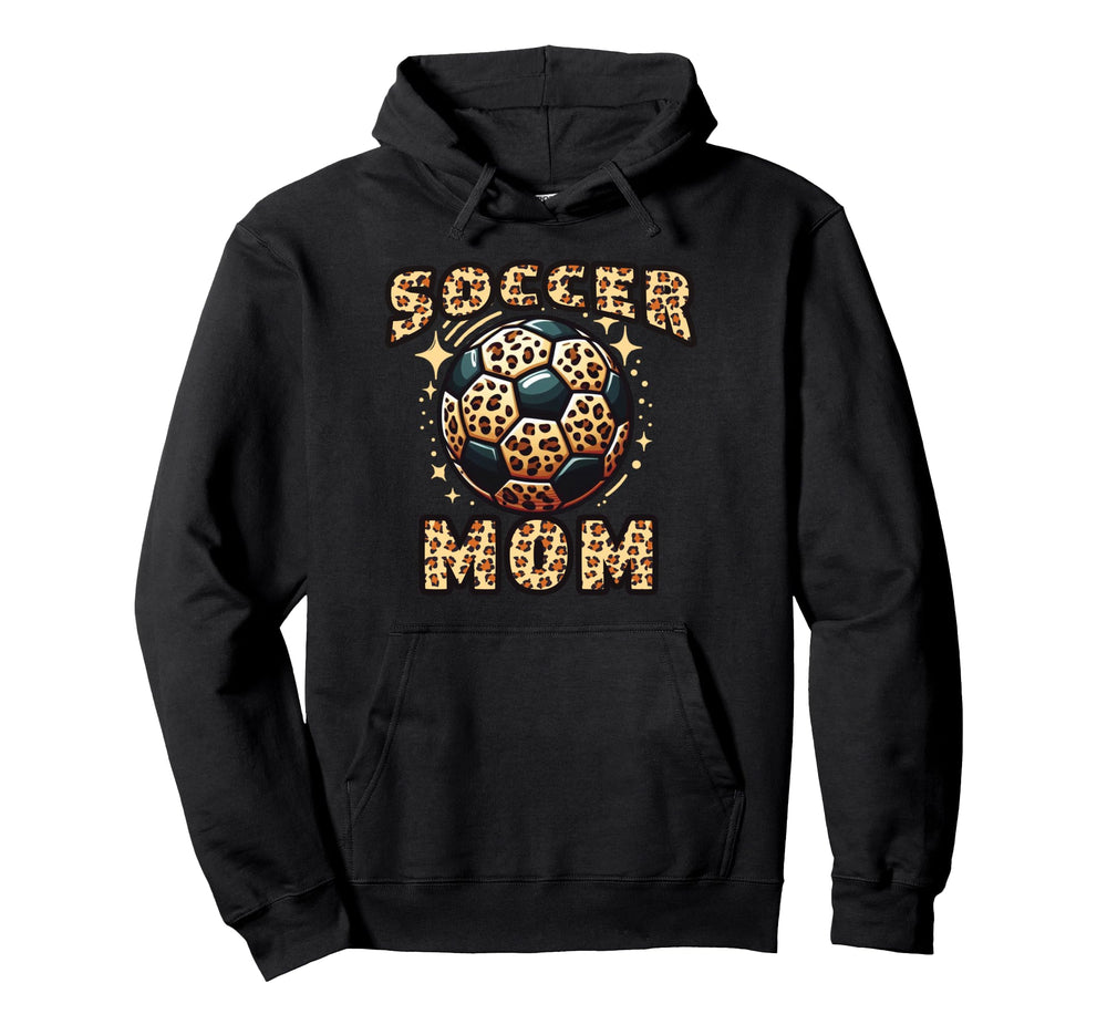 Soccer Mom Leopard Hoodie - Aesthetic Graphic Unisex