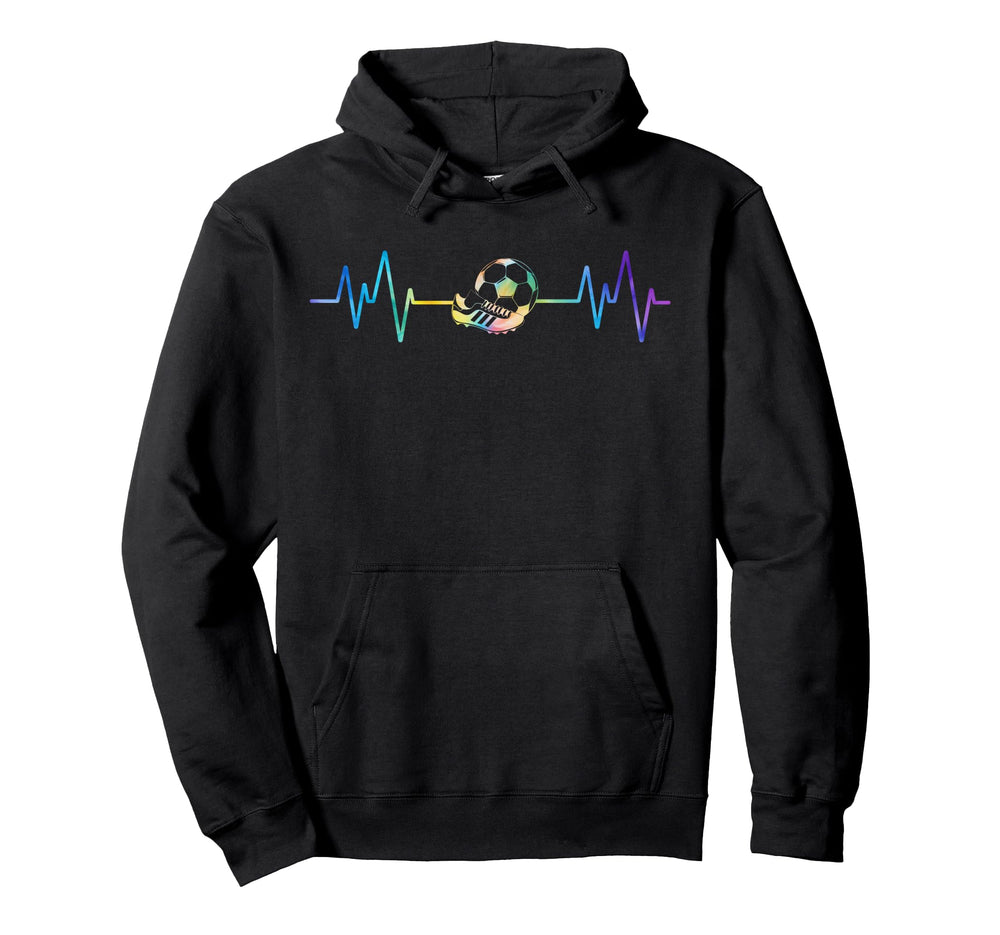 Soccer Heartbeat Lover And Hoodie - Casual Everyday Wear for Adults