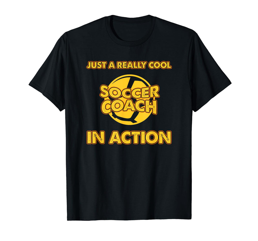 Soccer Coaching Training Trainer T-Shirt - Casual Everyday Wear for Adults