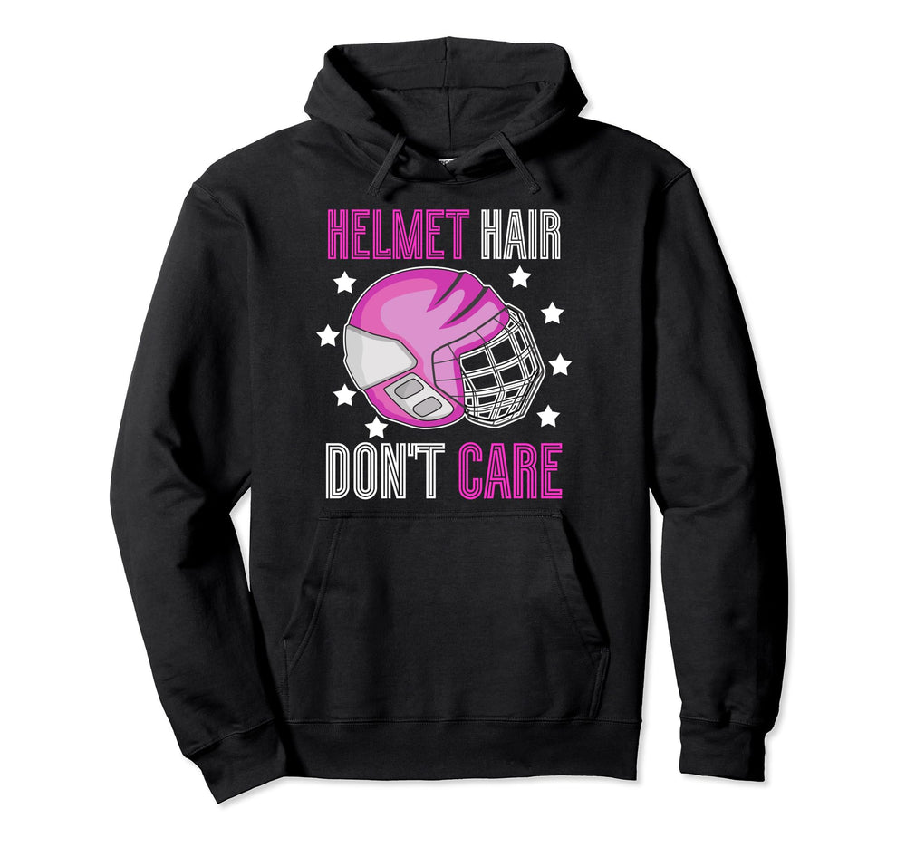 Helmet Hair Field Hockey Goalie Hoodie - Casual Everyday Wear for Adults