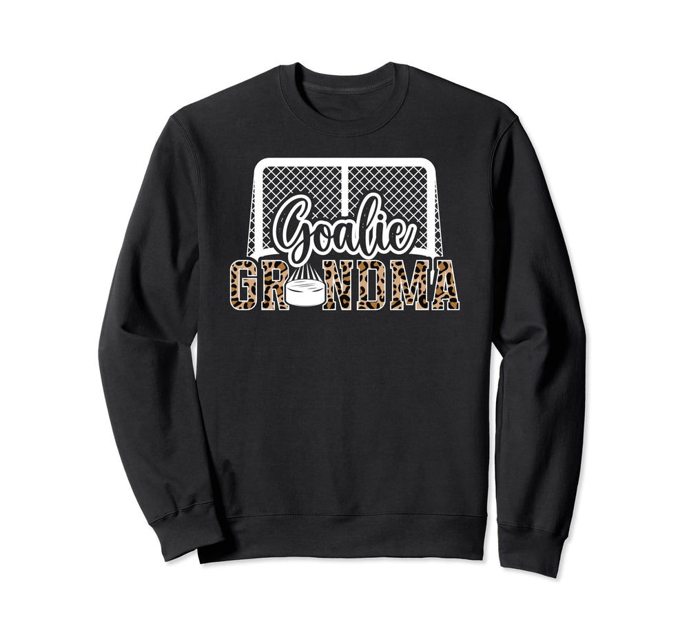 Ice Hockey Goalie Grandma Hockey Sweatshirt - Fun Novelty Design Unisex