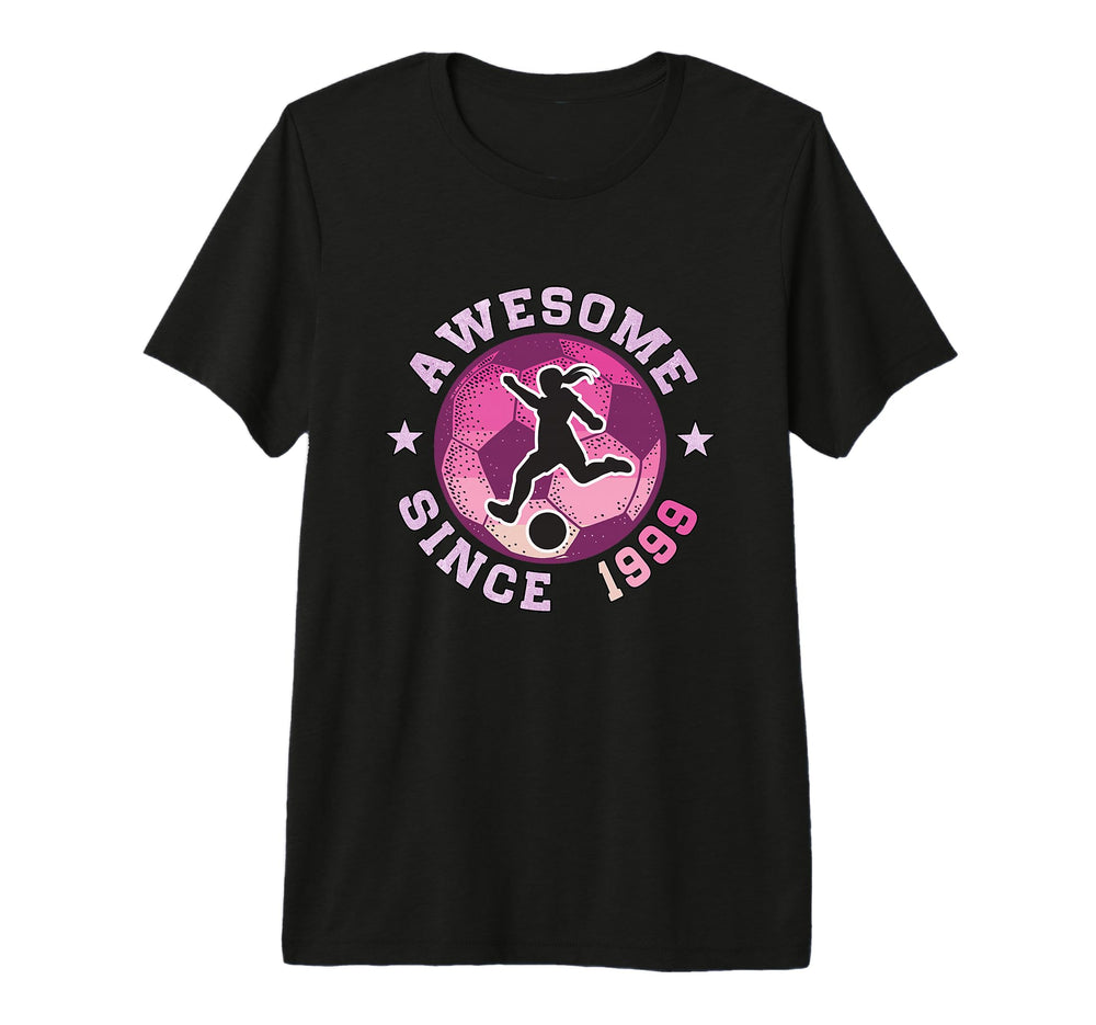 26Th Birthday Soccer Player Awesome T-Shirt - Fun Novelty Design Unisex