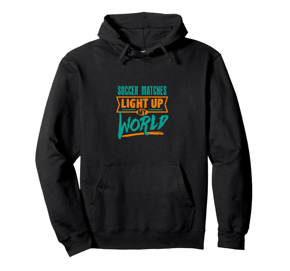 Soccer Team Goalie Soccer Ball Game Hoodie - Unique Graphic Men Women