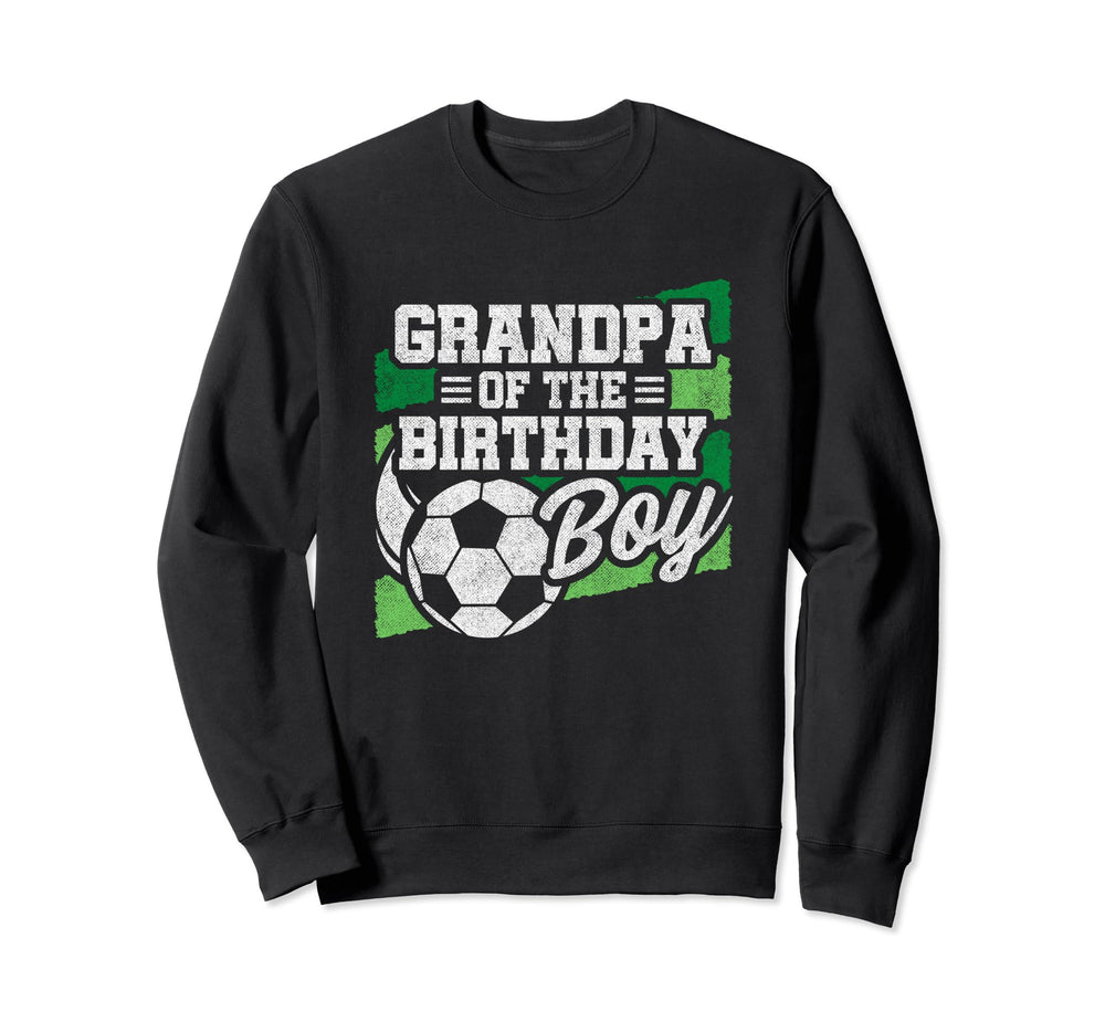 Soccer Birthday Soccer Party Sweatshirt - Aesthetic Graphic Men Women