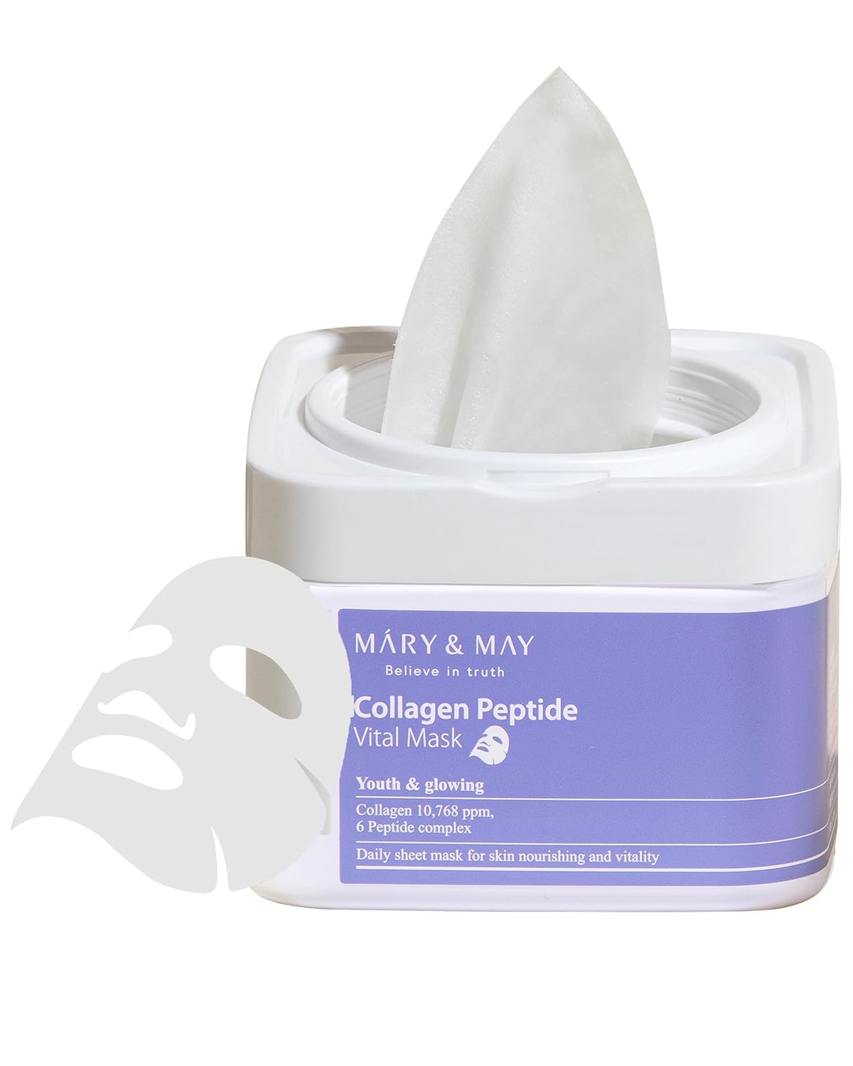 Mary & May Collagen Peptide Vital Mask - Snipetell