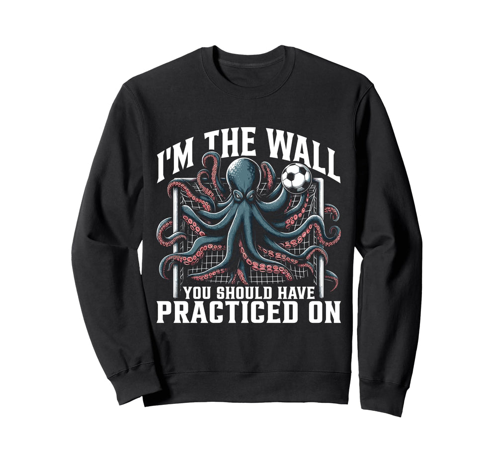 Funny Soccer Player Octopus Soccer Sweatshirt - Unique Graphic Men Women