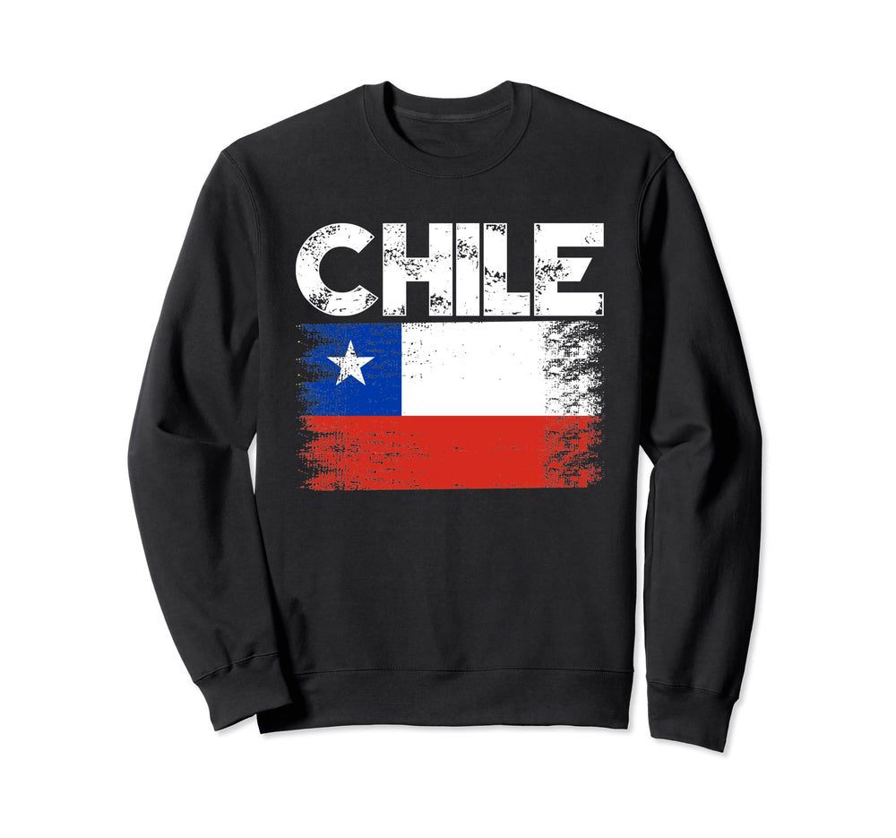 Chile Football Soccer Team Pride Sweatshirt - Trendy Graphic for Adults
