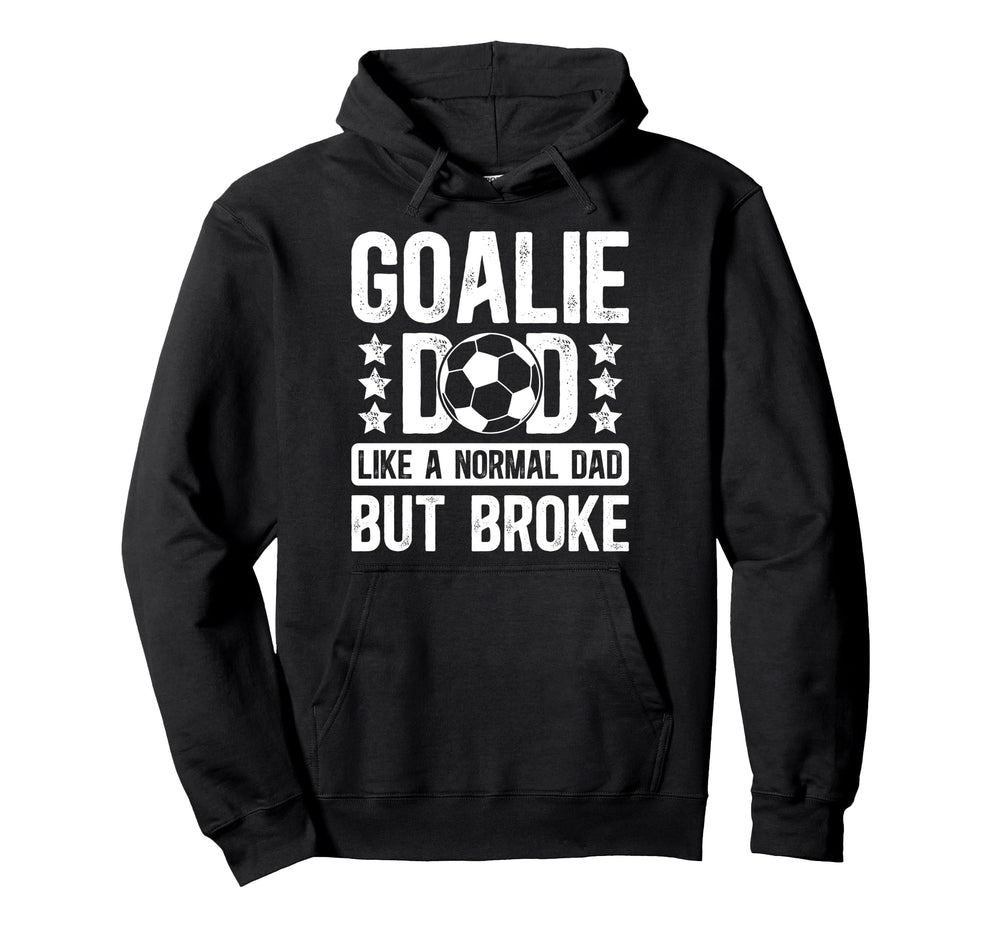 Soccer Goalie Dad Definition Dad Soccer Hoodie - Custom Art Print Unisex