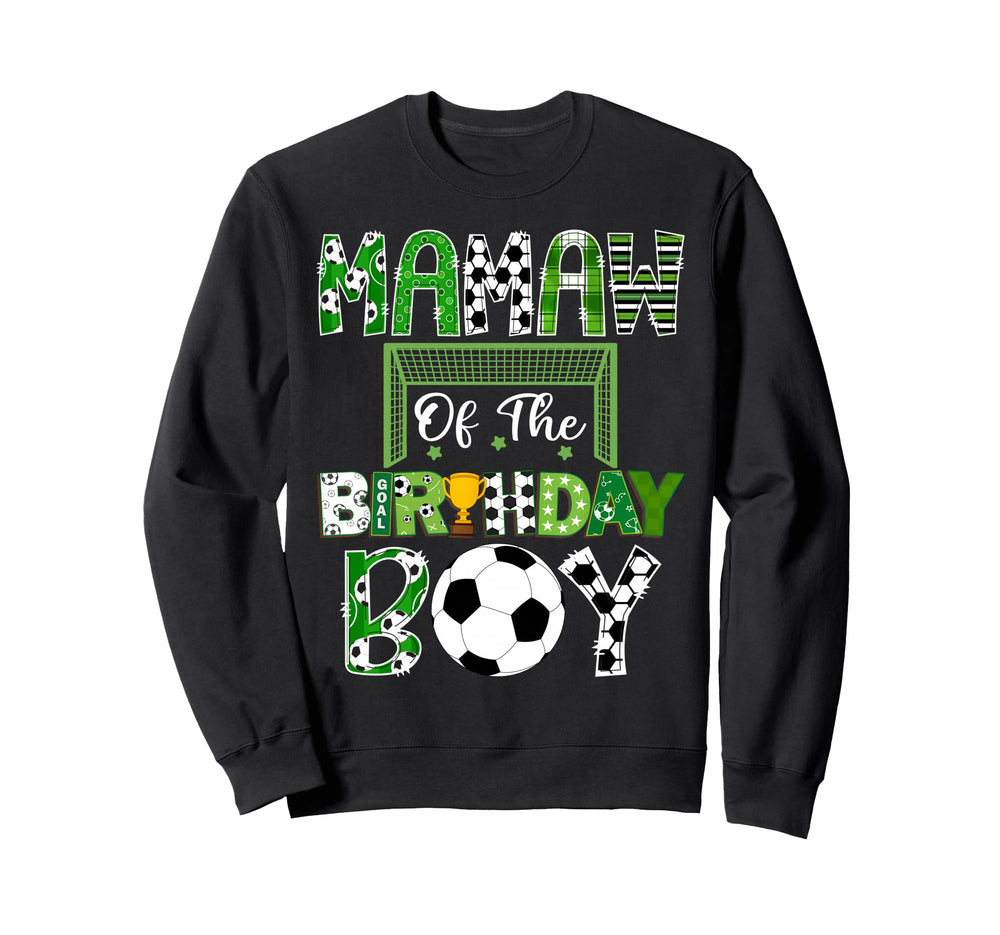 Mamaw Birthday Soccer Lover Game Day Sweatshirt - Graphic Print for Adults