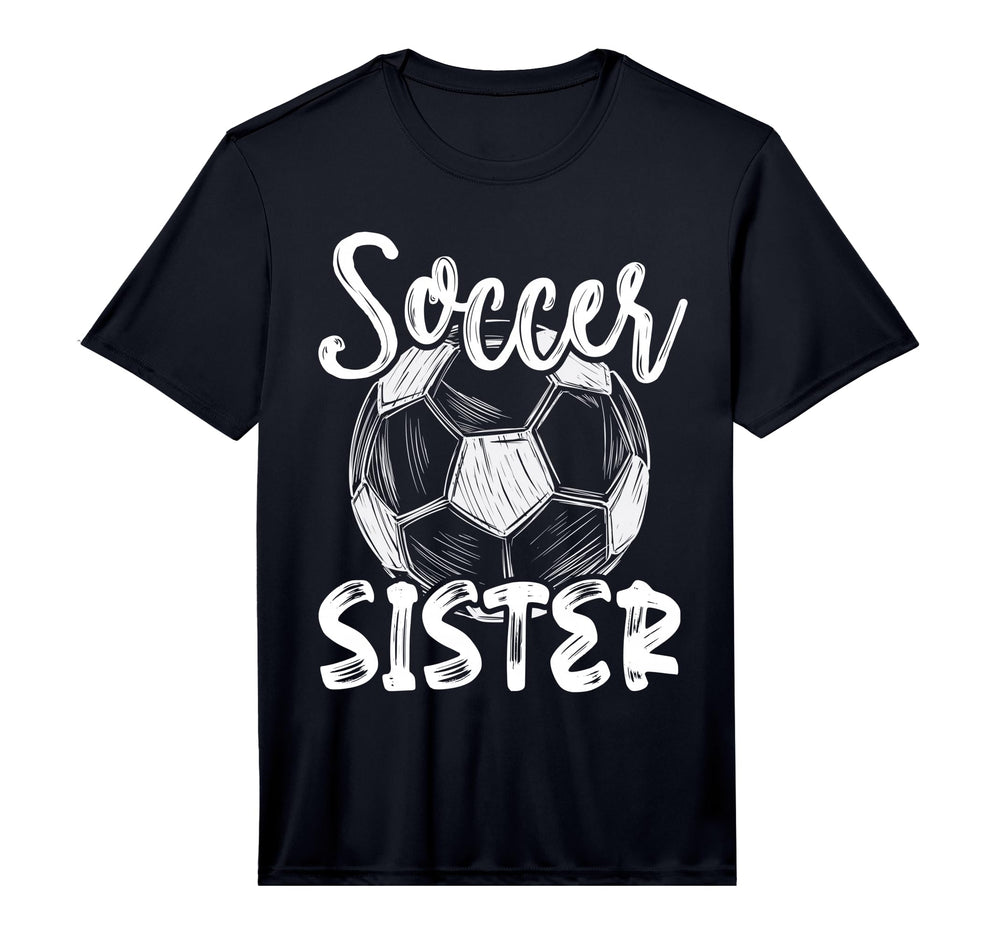 Soccer Sister Family Matching Team T-Shirt - Minimalist Print Unisex