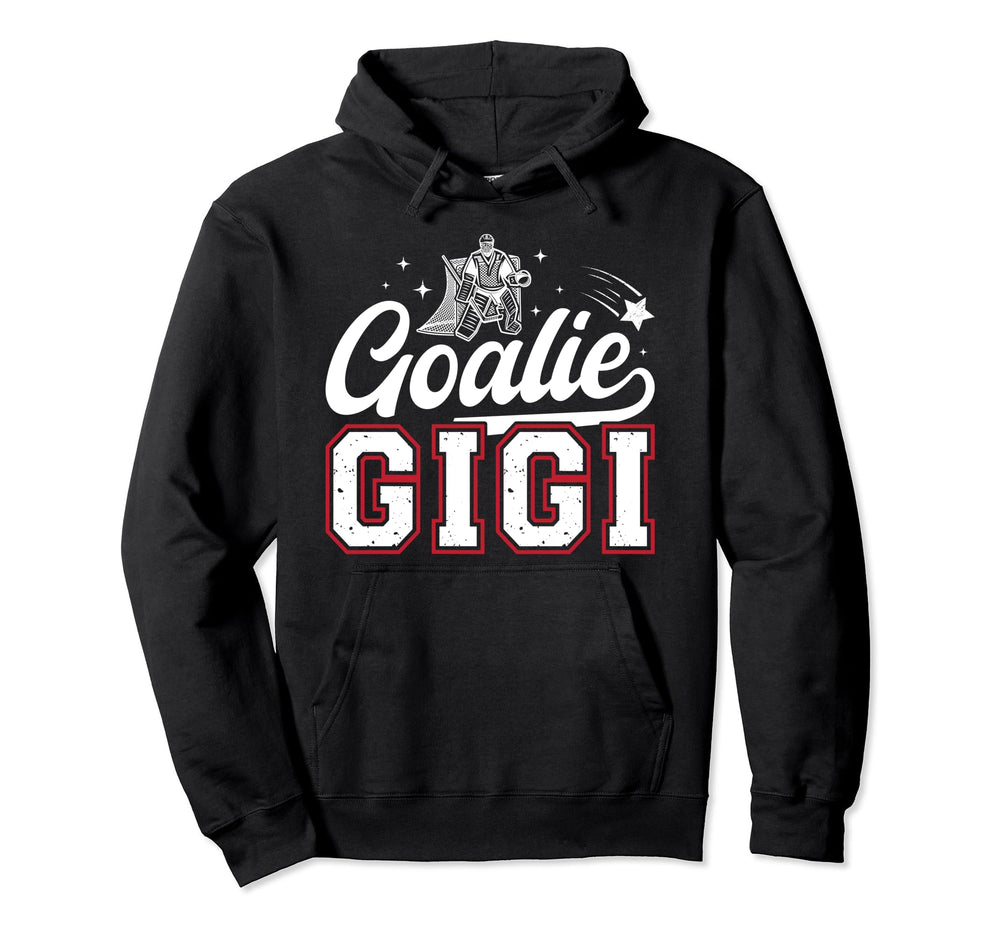 Ice Hockey Goalie Gigi Ice Hockey Hoodie - Custom Art Print for Adults