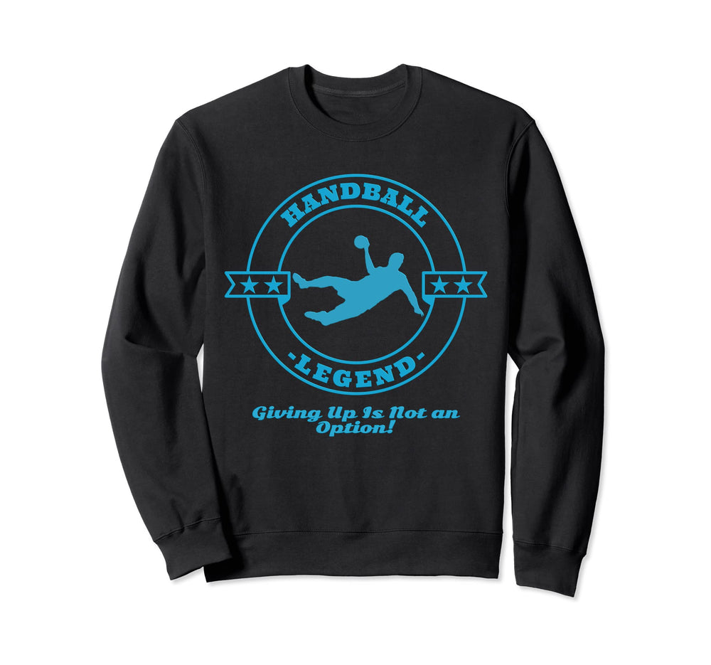 Handball Legend Player Team Goalie Sweatshirt - Minimalist Print Men Women