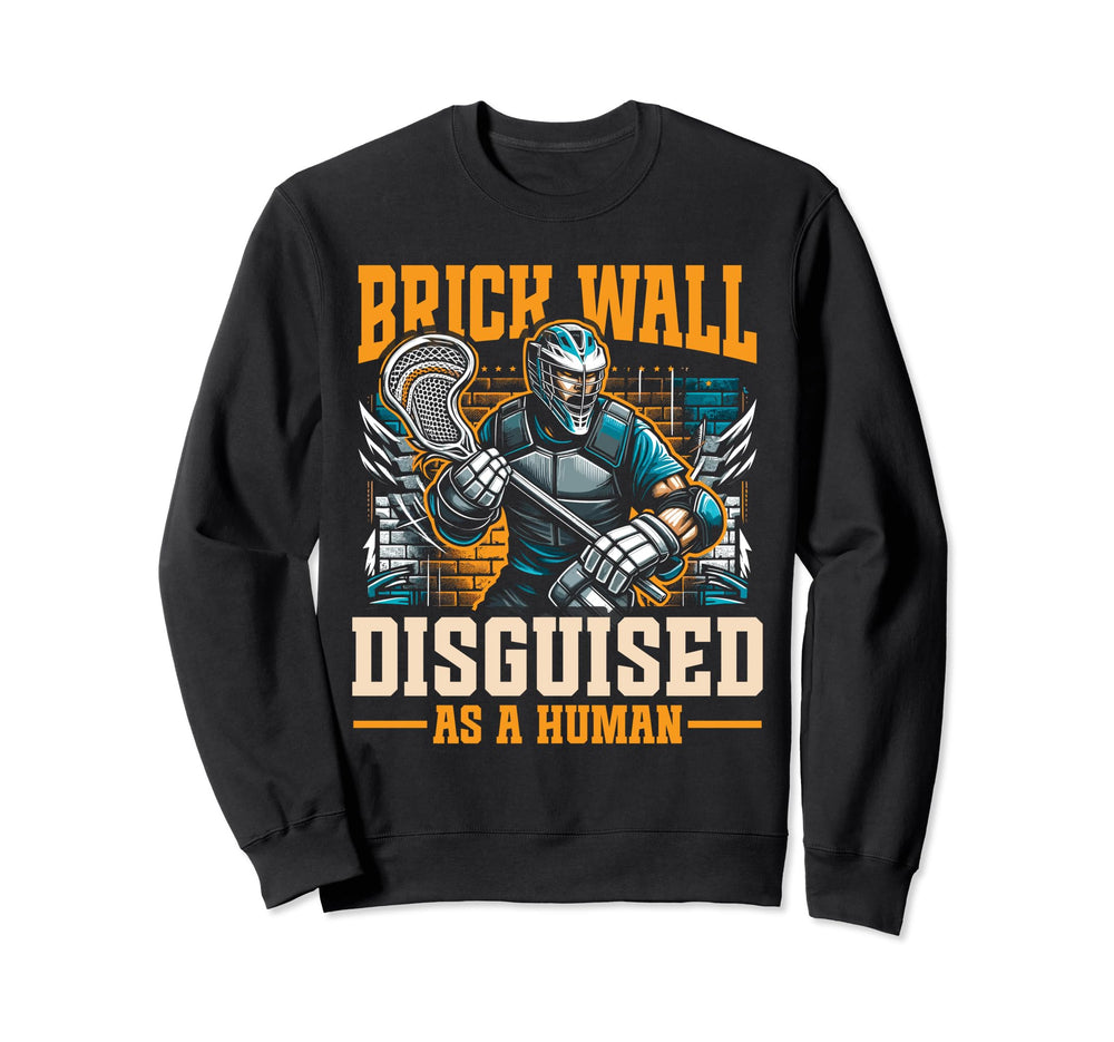 Funny Goalkeeper Lacrosse Goalie Sweatshirt - Trendy Graphic Unisex